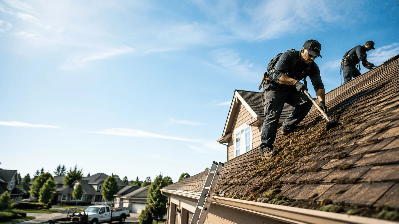 Roof Moss Removal in Ridgefield, NJ near me